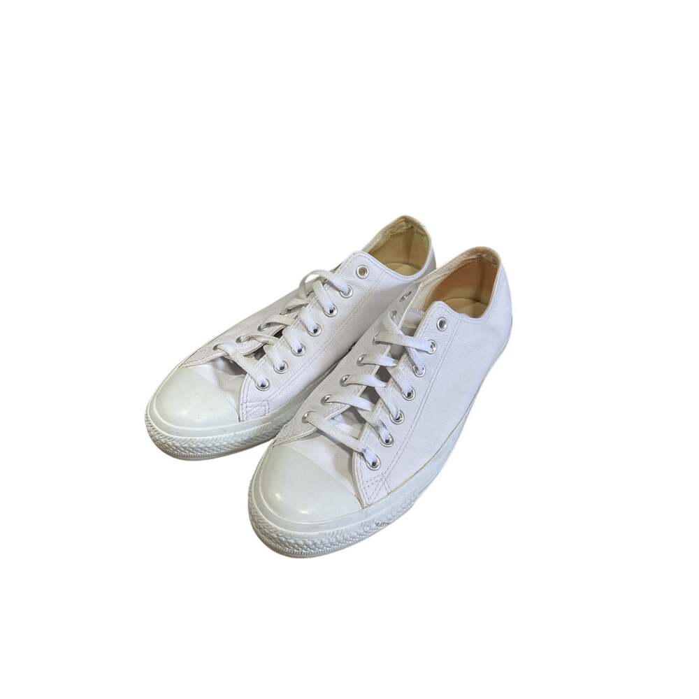 Converse Sneakers Chuck Taylor All Star Leather Low Top White Men’s 11.5 Shoes